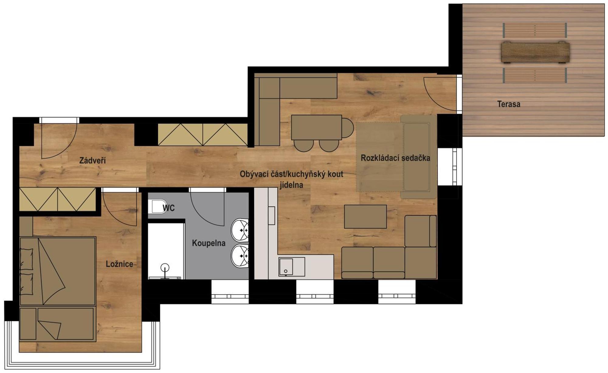 פץ פוד סניישקו Apartmany Barth Holiday - Rezidence Maj חדר תמונה